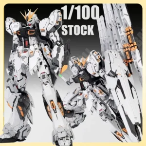 NCZZW RX-93 Assembly Model Kit Nu Fighter Action Figure CMM GK Style  Model 1/100 Collection Statue Model Ornament Desk Toy Gift