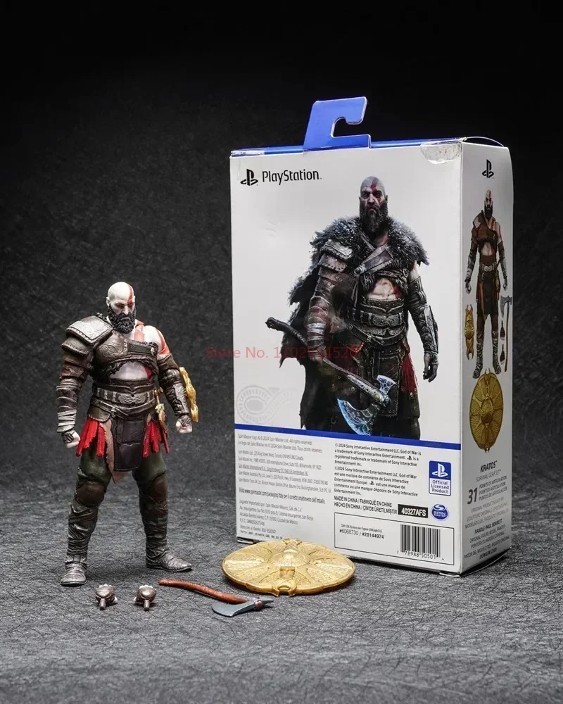 Spin Master God of War: Ragnarok Ps5 Kratos Atreus 6-Inch Model Box Action Figure — view 2