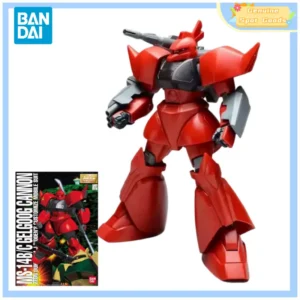 Genuine Bandai MG GUNDAM MS-14B/C GELGOOG CANNON  Anime Action Figures Model Figure Toys Collectible Gift for Toys Hobbies Kids