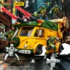 JOYTOY TMNT 1/18 TMNT-Turtle Van TMNT-Roadkill Rodney Action Figure