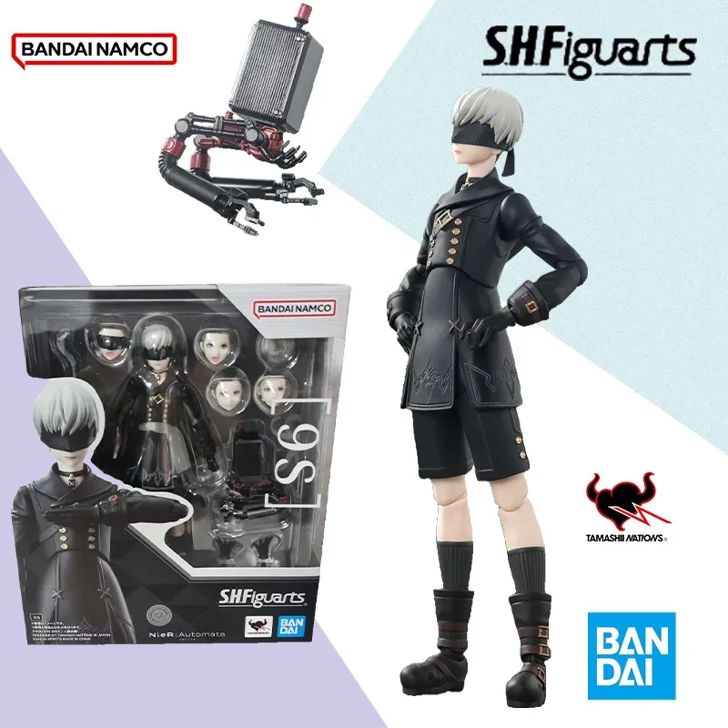 Box Bandai S.H.Figuarts Nier Automata 9S Figure Finished Model Kit PVC Decoration — view 6