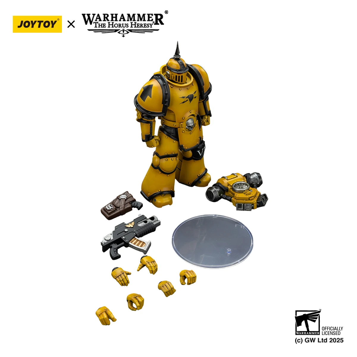 JOYTOY Warhammer 30K 1/18 Imperial Fists MK Lll Tactical Legionary Anime Military Action Figure — view 5