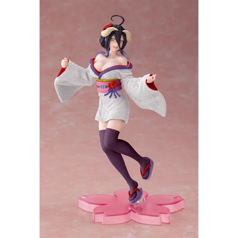 TAiTO Coreful OVERLORD Albedo Sakura Kimono~New Version 18cm Model Collectible Figure — view 3