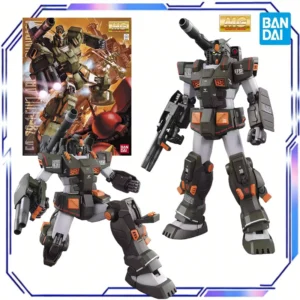 Bandai Original MG 1/100 Full Armor Gundam FA-78-1 Action Anime Figure Assembly Mecha Model Toy Gift for Kids Desk Decoration