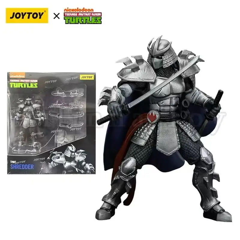 JOYTOY 1/18 Turtles Shredder Foot Clan Re-issue Version Anime Action Figure — view 8