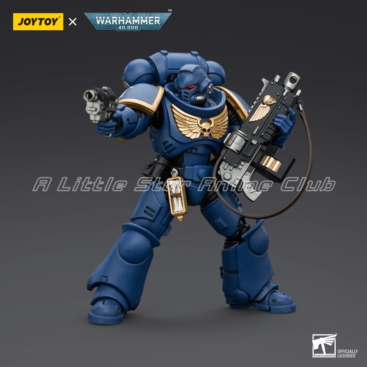 JOYTOY 1/18 Warhammer 40000 Ultramarines Intercessors Animation Figures Model Action Figure — view 5
