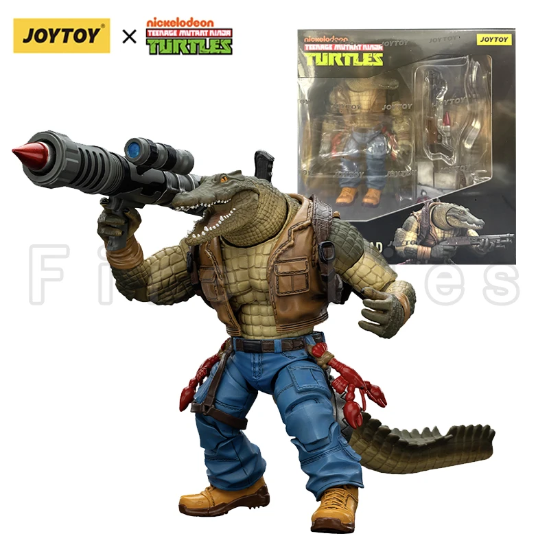1/18 JOYTOY Turtles Leatherhead Metalhead Anime Model for Action Figure — view 7