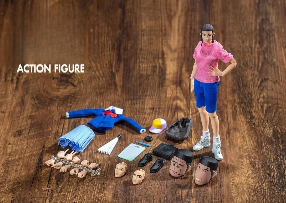 GREAT GT Dasin Play Basketball Sakuragi Mitsui Rukawa Ryota Kogure Ayako SENDOH Action Figure — view 22