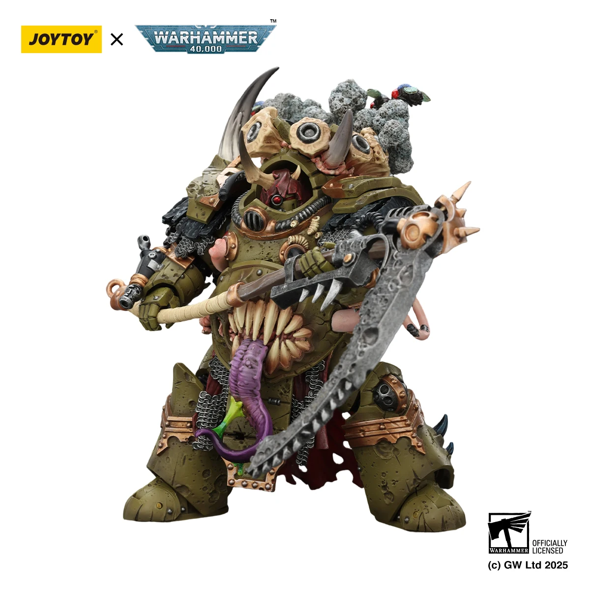 JOYTOY Warhammer 40K 1/18 Death Guard Deathshroud Terminator Champion Action Figure — view 4