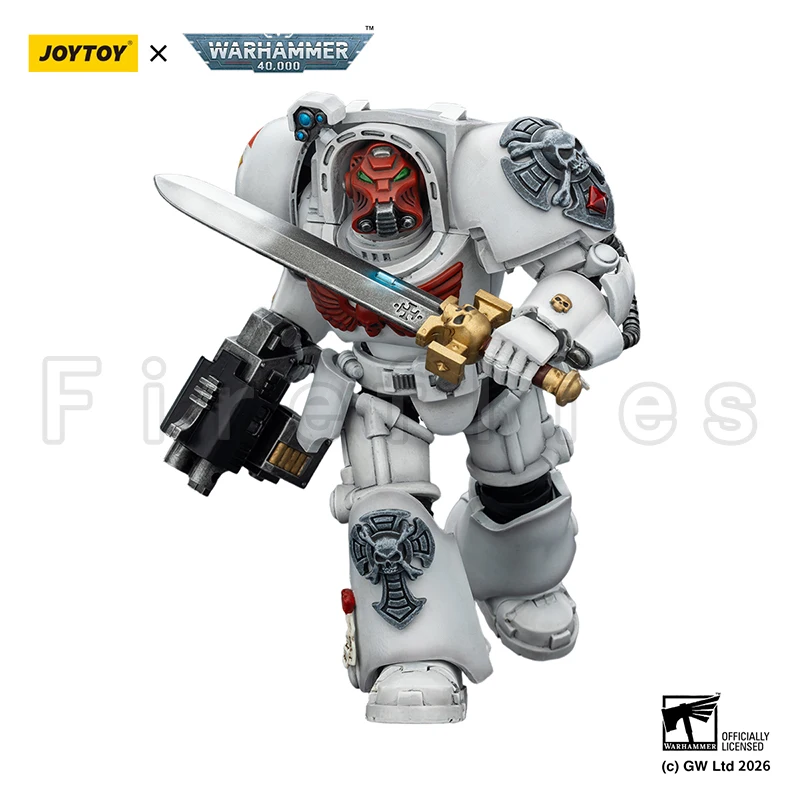 1/18 JOYTOY 40K Black Templars Dark Angels Imperial Fists White Scars Salamanders Action Figure — view 22