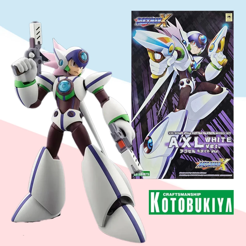 Kotobukiya BOX 1/12 ROCKMAN MEGAMAN X AXL White Scale Collectible Figure — view 4