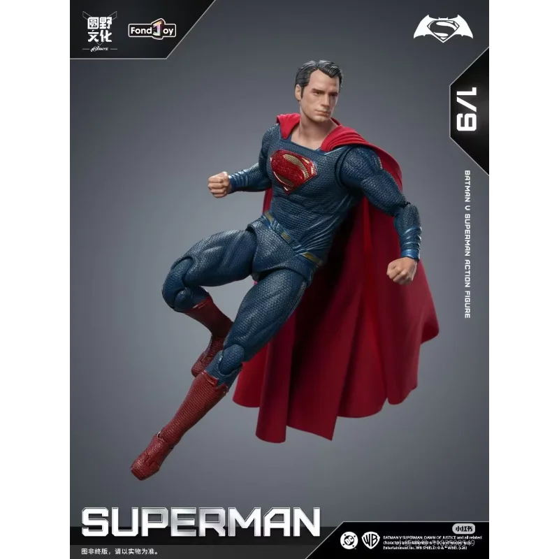 Fondjoy Superman 2.0 Clark Kent 1/9 Anime Figurine Batman V Collectible Figure — view 5