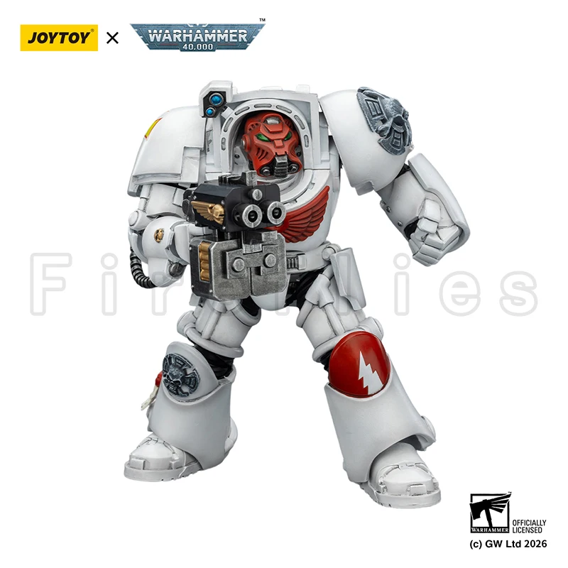1/18 JOYTOY 40K Black Templars Dark Angels Imperial Fists White Scars Salamanders Action Figure — view 20