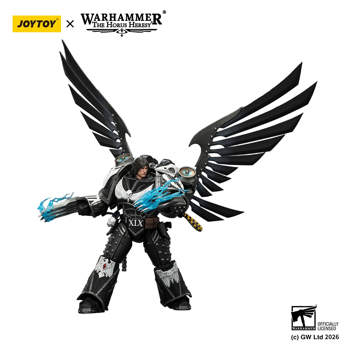 JOYTOY Warhammer "The Horus Heresy" 1/18 Raven Guard Corvus Corax, Primarch of Action Figure — view 2