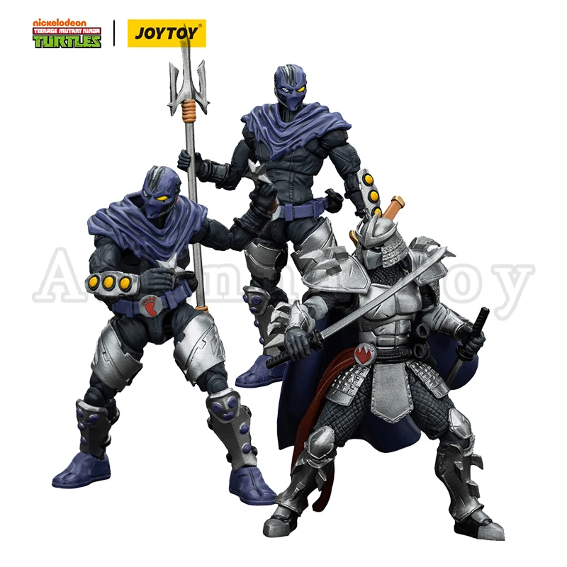 JOYTOY 1/18 Turtles Shredder Foot Clan Re-issue Version Anime Action Figure — view 5