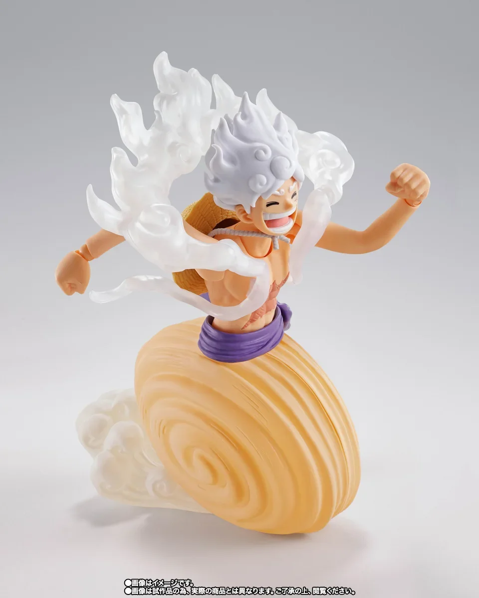 In StockOriginal BANDAI One Piece S.H.Figuarts Monkey D. Luffy Gear 5 Action Figure — view 5