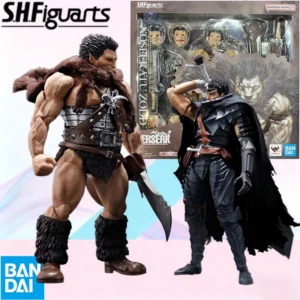 BANDAI Box S.H.Figuarts Berserk GUTS NOSFERATU ZODD Model Action Figure
