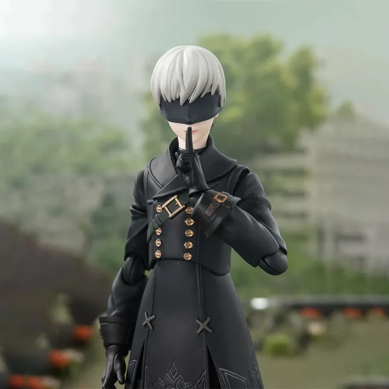 Box Bandai S.H.Figuarts Nier Automata 9S Figure Finished Model Kit PVC Decoration — view 3