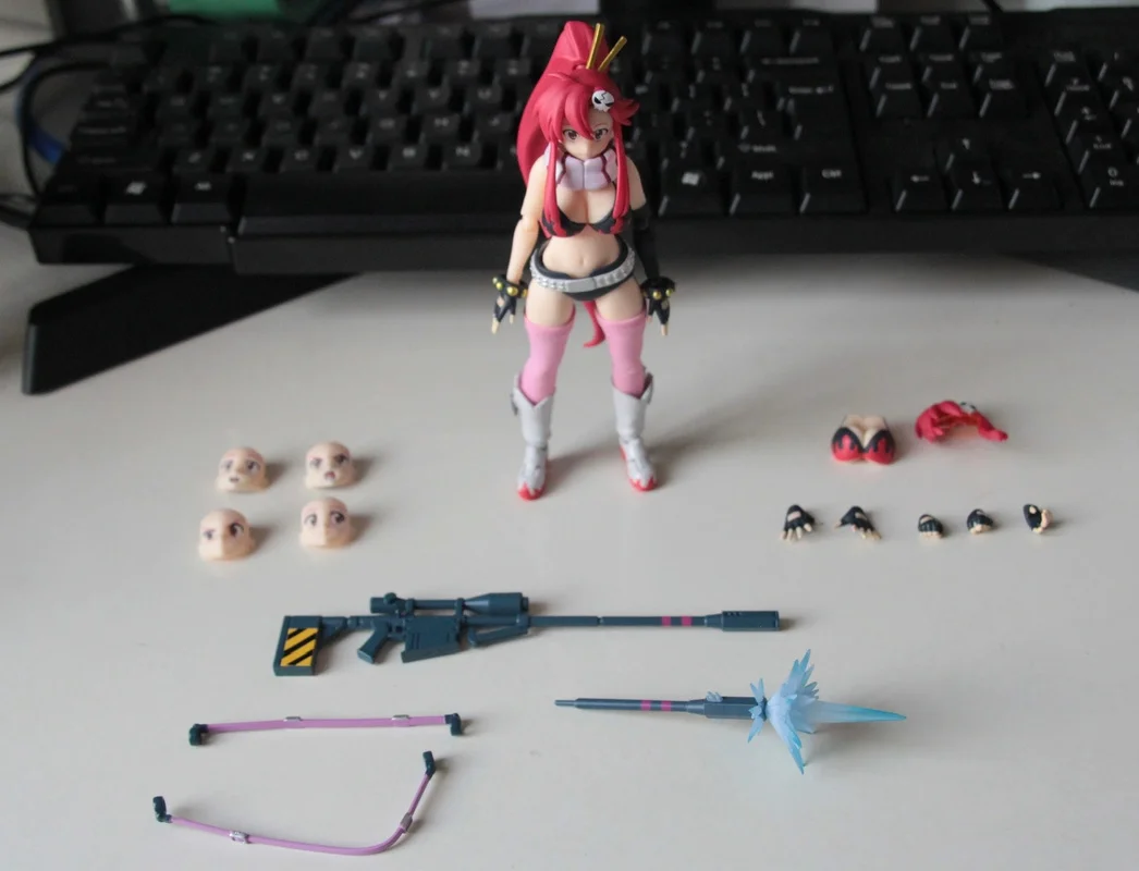 Aniplex+ Buzzmod Tengen Toppa Gurren-Lagann Yoko Littner 15cm Action Model Figurine Collectible Figure — view 3