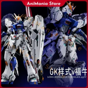 Dragon Tiger Model Fukuoka Nu Action Figure RX-93FF Anime Figures 1/100 Scale GK STYLE Assembly Model Kit Birthday Gift