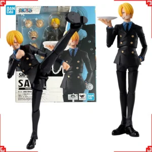 Bandai One Piece S.H.Figuarts Sanji Romance Dawn High Poseability Collectibles Action Figure