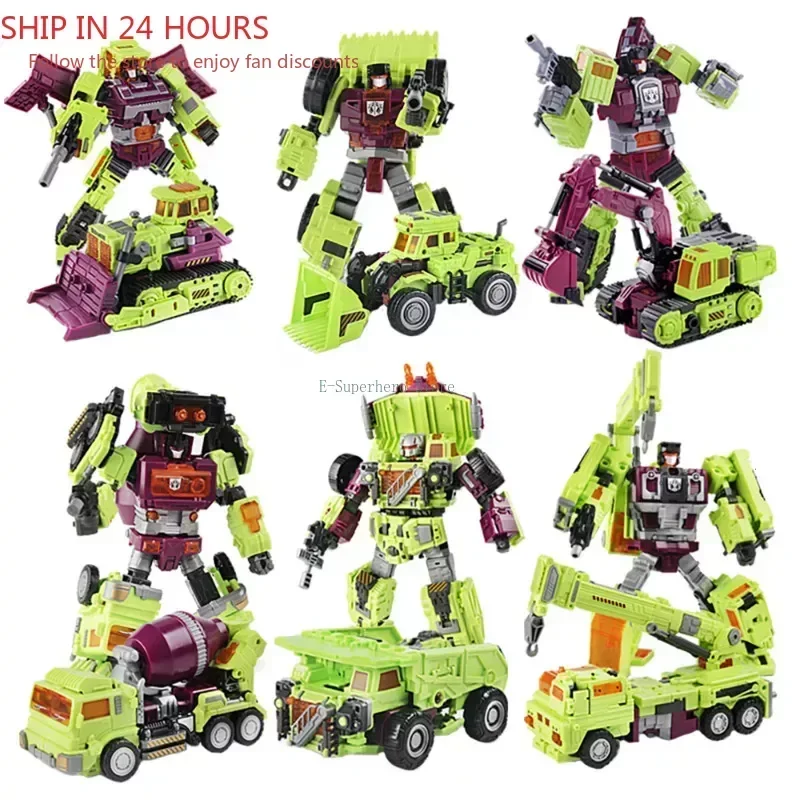 NBK Devastator 6in1 Combiner GT G1 Transformation Masterpiece Movie Model MP Deformation Action Figure — view 5
