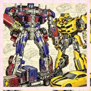 30CM Transformation Optimus Prime Bumblebee Megatron Black Gold Robot Toy Alloy Star Commander Truck Car Toy Action Figure Gift