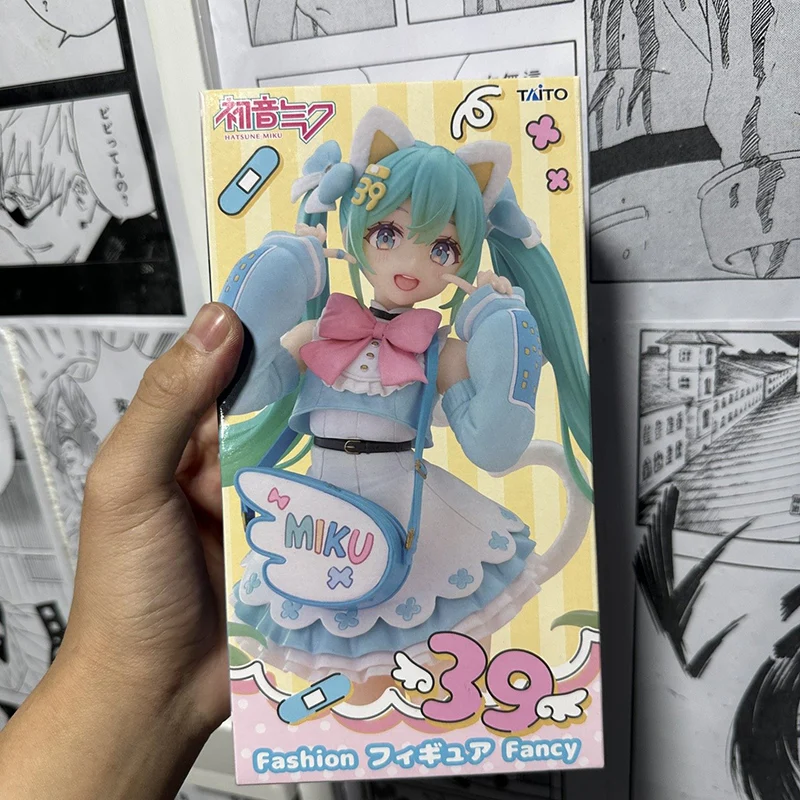 TAiTO Hatsune Miku Fashion Fancy ~Cat Eat Ver.~ PVC 18CM Anime Action Figure — view 7