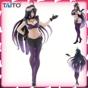 100% Authentic in Stock TAITO Coreful OVERLORD Albedo Maid Ver. Standing Pose Renewal Edition 18cm Prize Figure Model Decoration