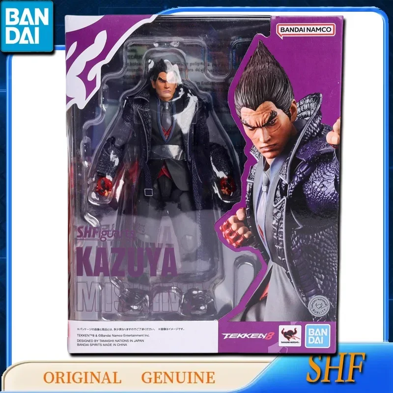 Bandai Gundam SHFiguarts TEKKEN 8 KAZUYA MISHIMA Anime Kids Model Action Figure — view 2