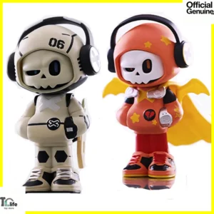MR.BONE-MINI Red White Temperature Change Series Anime Action Figures Desktop Decoration Collecte Model Mystery Box Gift Toy