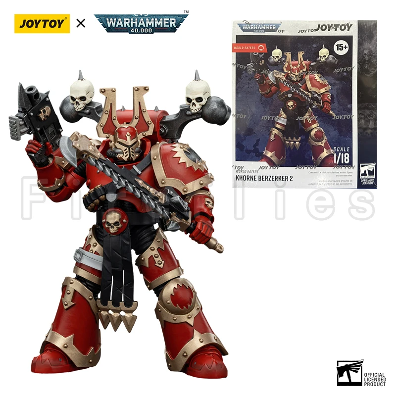 1/18 JOYTOY 40K World Eaters Khorne Berzerker Anime Model Action Figure — view 8