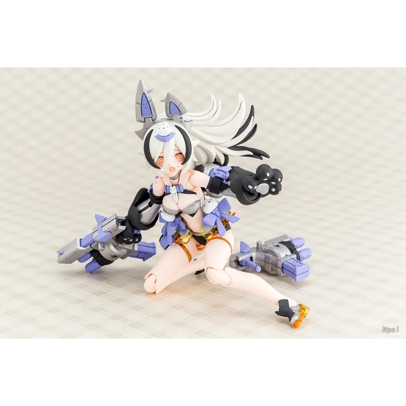 Kotobukiya Megami Device PUNIMOFU Silver Wolf 1/1 160mm Assembly Movable with Model Kit — view 6