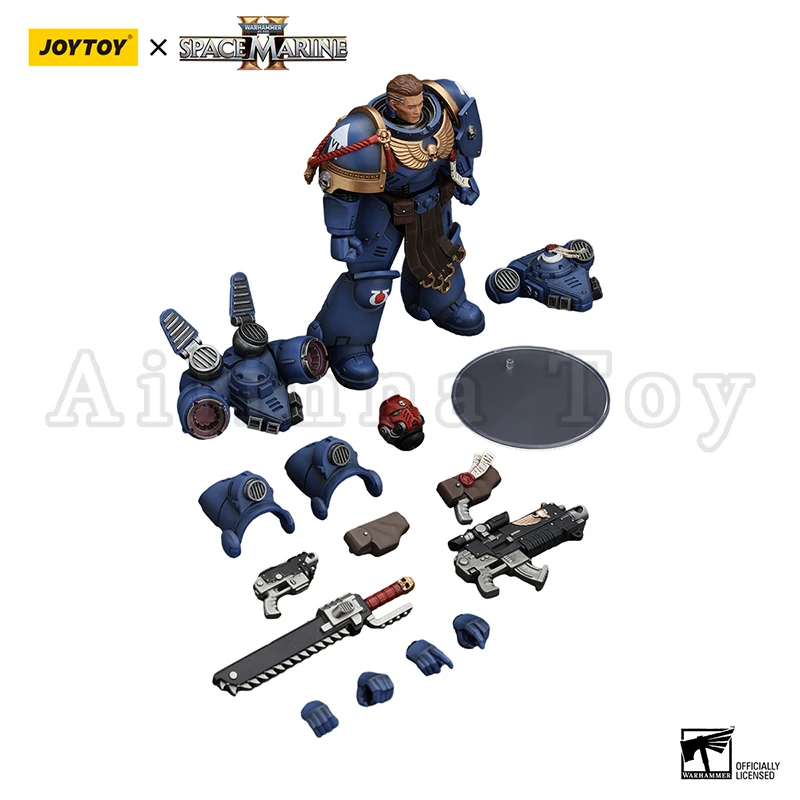 JOYTOY 1/18 Ultramarines Lieutenant Titus Sergeant Gadriel Brother Chairon Anime Model Action Figure — view 5