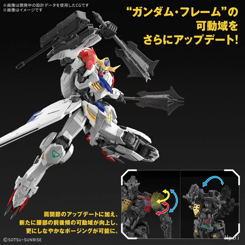 Bandai MG 1/100 Gundam Barbatos Lupus Model Kit — view 5