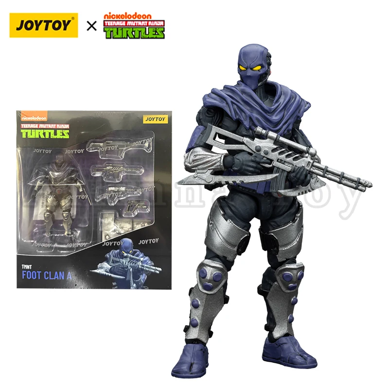 JOYTOY 1/18 Turtles Shredder Foot Clan Re-issue Version Anime Action Figure — view 7