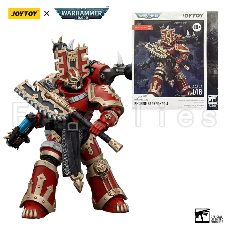 1/18 JOYTOY 40K World Eaters Khorne Berzerker Anime Model Action Figure — view 9