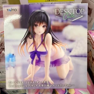Taito To Love-Ru Darkness Desktop Cute Figure Kotegawa Yui Room Wear Ver. Anime Figures Bishoujo Ornament Collectible Model Toy