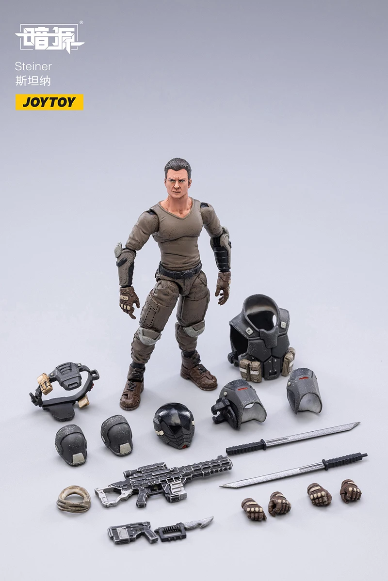 JOYTOY 1/18 Dark Source Characters Trio Soldiers Anime Figurines Military Model for Collectible Figure — view 7