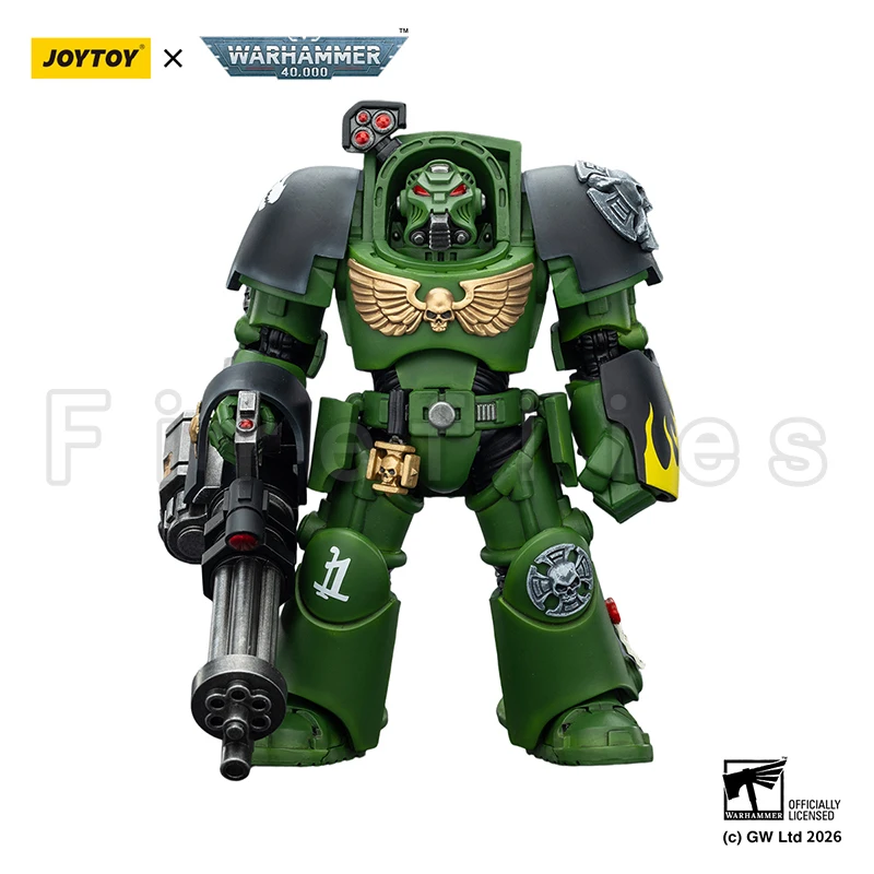 1/18 JOYTOY 40K Black Templars Dark Angels Imperial Fists White Scars Salamanders Action Figure — view 12