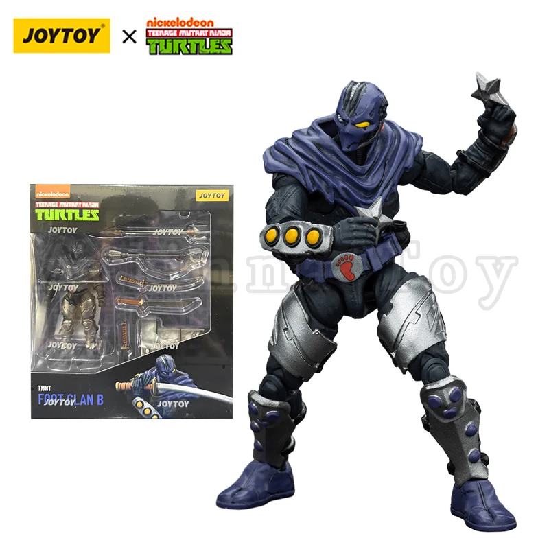 JOYTOY 1/18 Turtles Shredder Foot Clan Re-issue Version Anime Action Figure — view 9