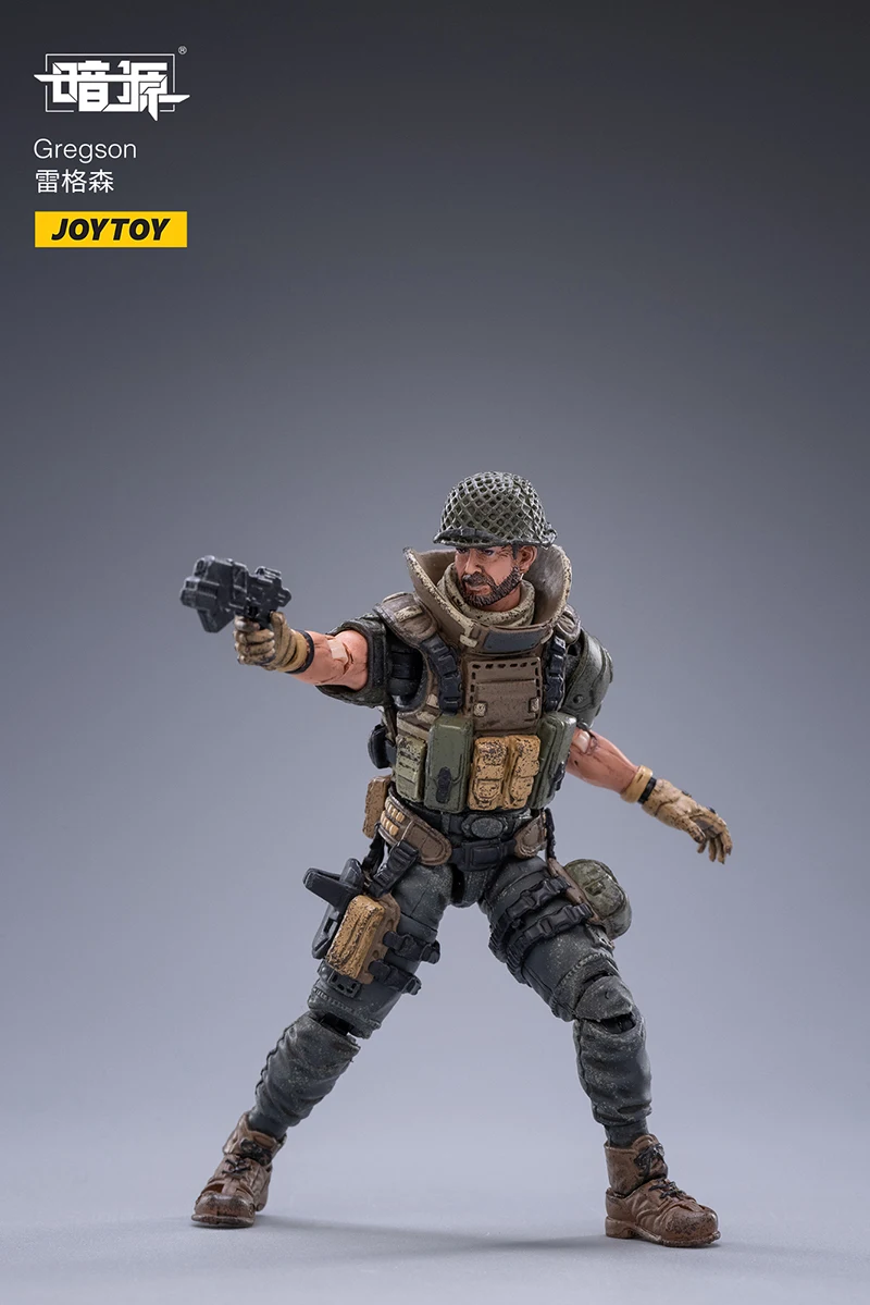 JOYTOY 1/18 Dark Source Characters Trio Soldiers Anime Figurines Military Model for Collectible Figure — view 4