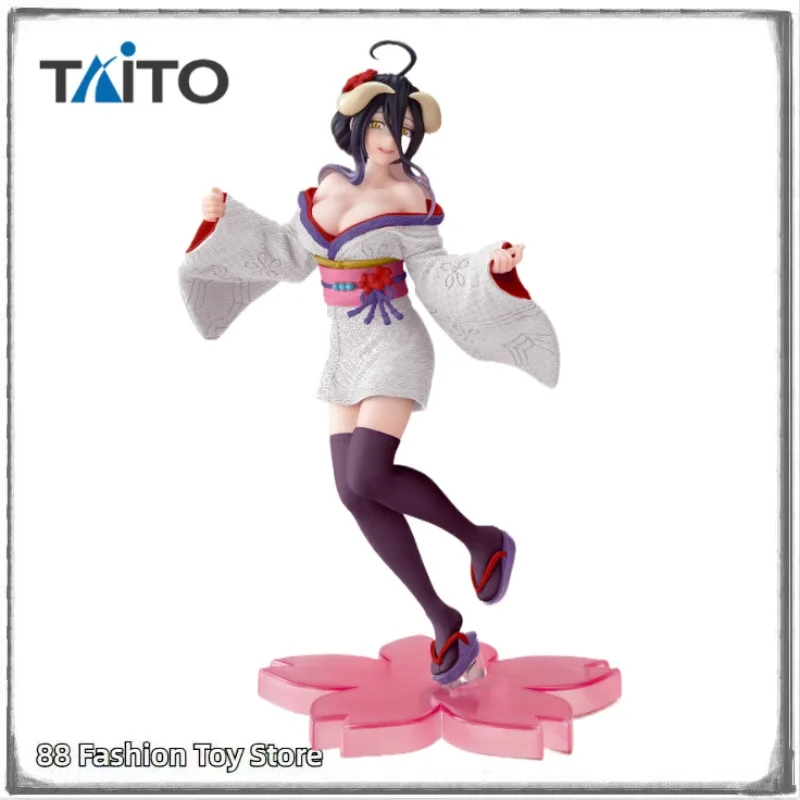 TAiTO Coreful OVERLORD Albedo Sakura Kimono~New Version 18cm Model Collectible Figure