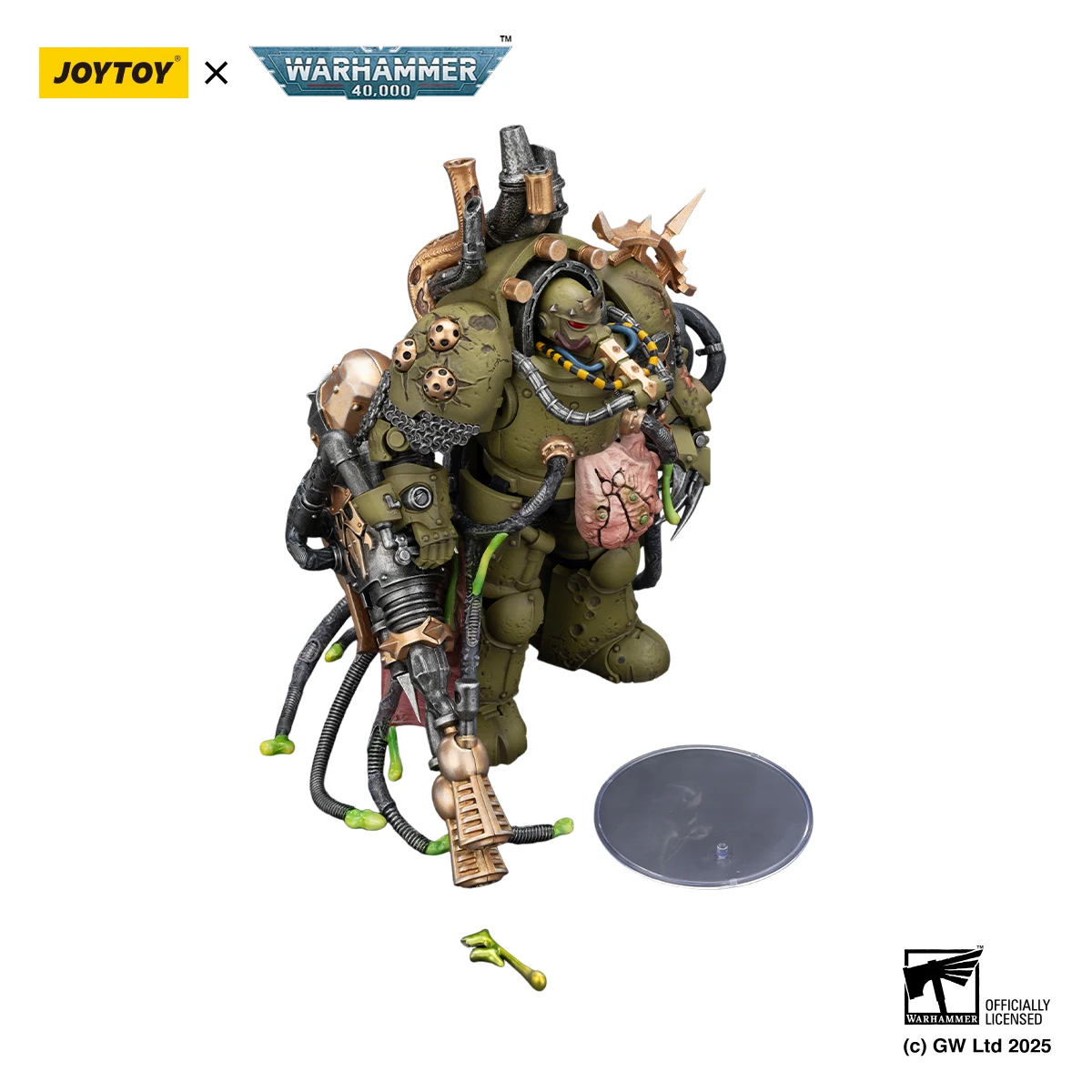 JOYTOY Warhammer 40k 1/18 Death Guard Foul Blightspawn Lord of Action Figure — view 4