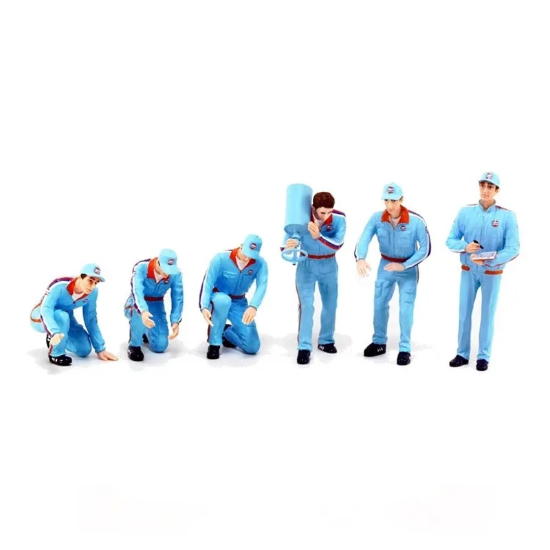 1/18 Scale Repairman Suit Dolls Models Repair Factory Worker Scene Matching Action Figure — view 6