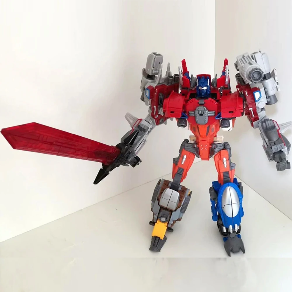 Transformation Computron Combiners 5IN1 G1 Scattershot Nosecone Strafe Afterburner Deformed Robot Anime Action Figure — view 6