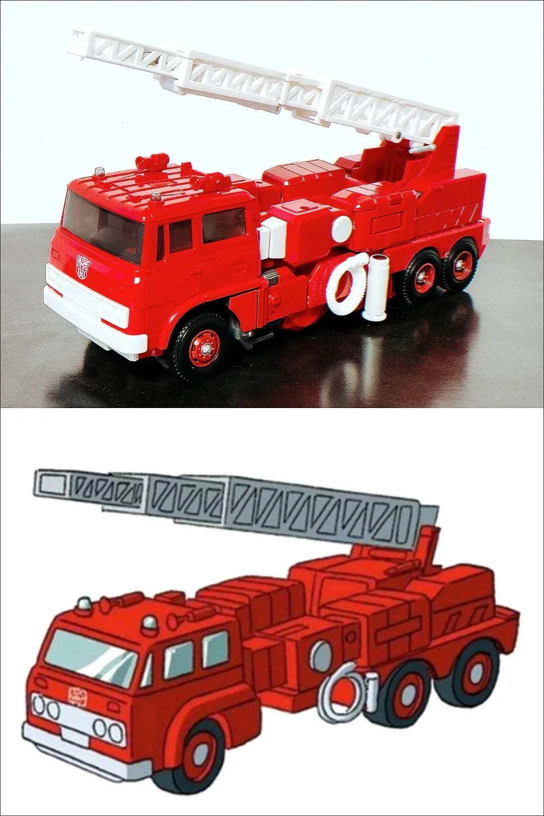MP-33 Inferno Transforming Robot Action Figure — view 5
