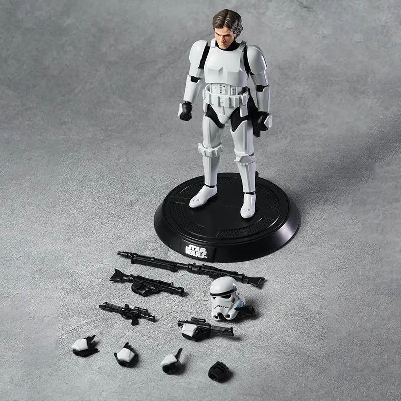 Blokees Star Wars Trooper Stormtrooper Darth Vader Assembly Desktop Model Kit — view 6