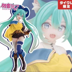 TAITO Wonderland Hatsune Miku Cat in Boot Model Figurine Collectible Figure