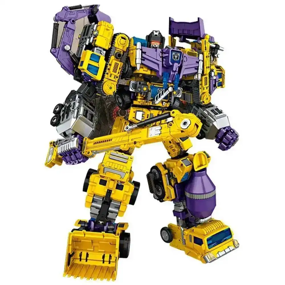 NBK Devastator G1 Transformation Combiner Movie Model KO JINBAO Deformation Car Robot Action Figure — view 2